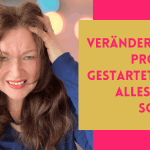 Verzweifelte Frau im Veränderungsprozess